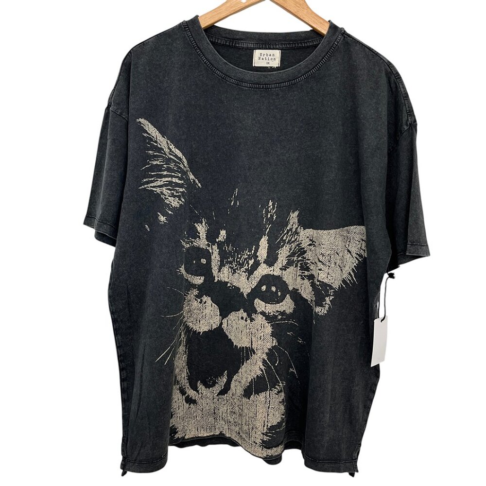 NWT Kitty Cat Face T-Shirt Women’s 3X